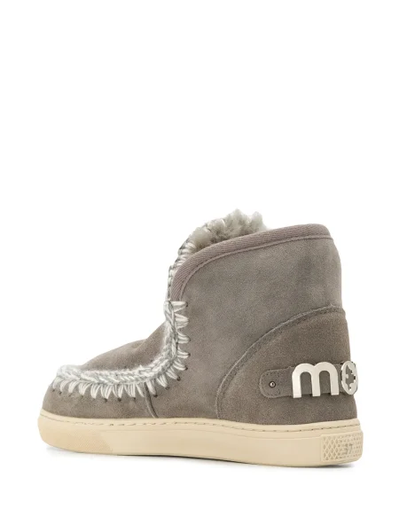 Botine Mou argintiu