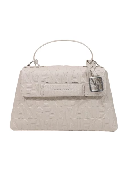 Armani Exchange torebka crossbody beżowa