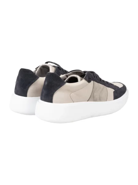 Sneakersy Geox skórzane szare