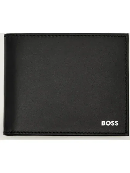 BOSS portofel de piele barbati negru