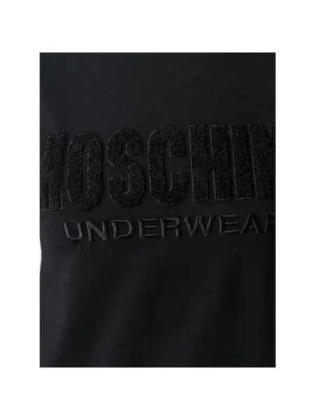 Koszulka Moschino z logo czarna