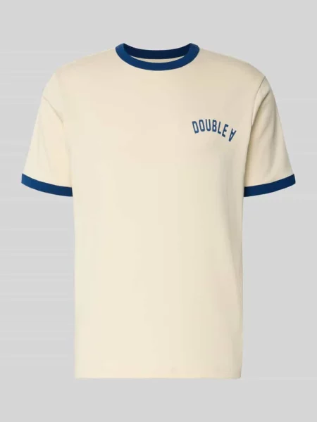 T-shirt z okrągłym dekoltem Wood Wood