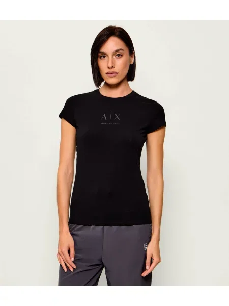 Armani Exchange Tricou negru