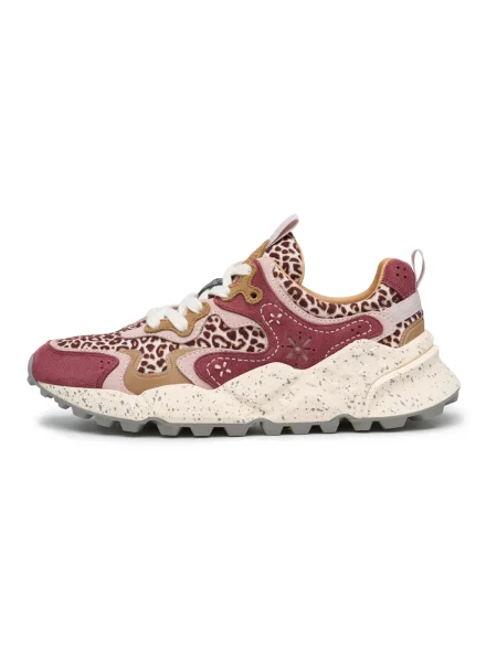 Sneakersy Flower Mountain skórzane w kwiatki