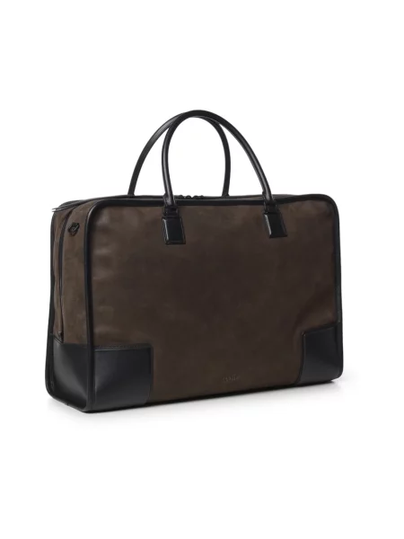 Torba Loewe skórzana brązowa