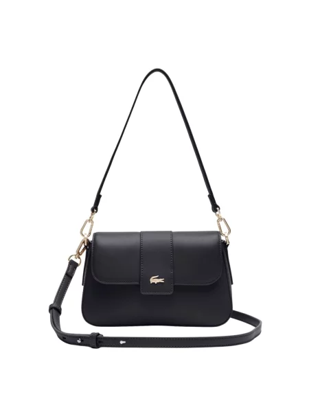 Geanta crossbody Lacoste casual negru