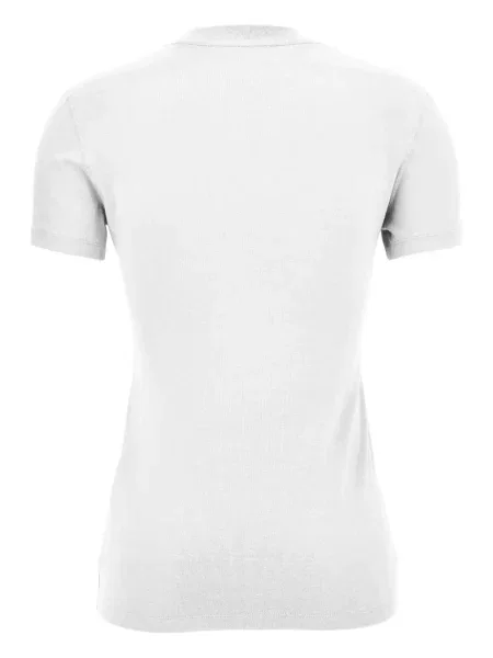 Тениска Versace Jeans Couture на цветя с принт бяло