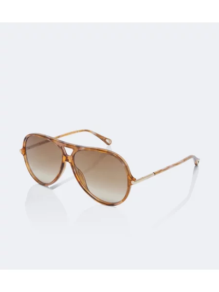 Ochelari de soare Chloé maro