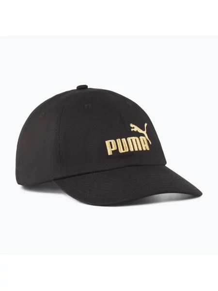 Kšiltovka PUMA Ess Logo BB puma black/gold/logo černá