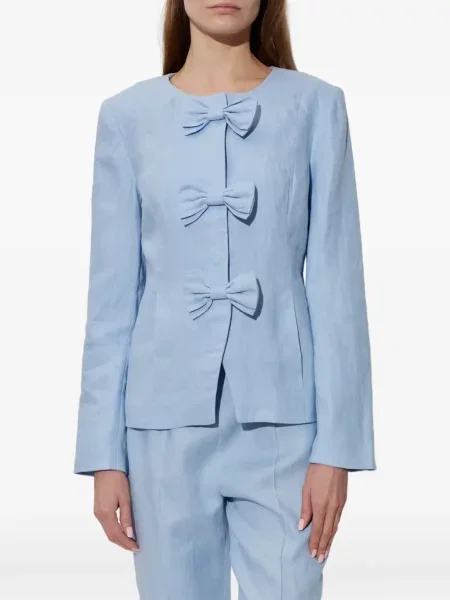 Kurtka Posse z kokardką niebieska