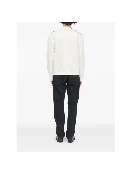 Bluza Mm6 Maison Margiela z okrągłym dekoltem czarna