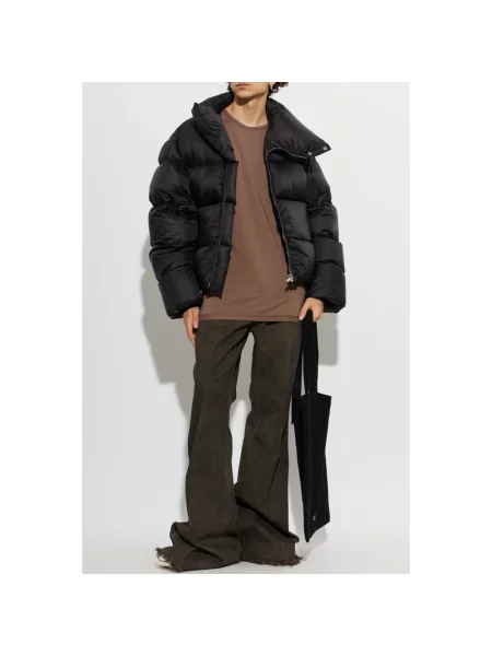 Kurtka Rick Owens pikowana czarna