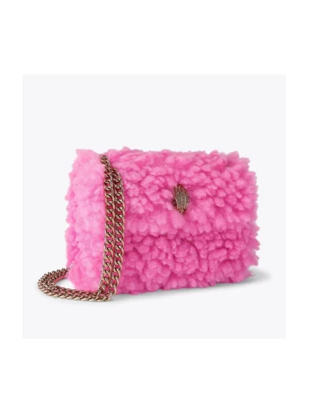 Kurt Geiger Geantă pe umăr Mini Kensington | shearling roz