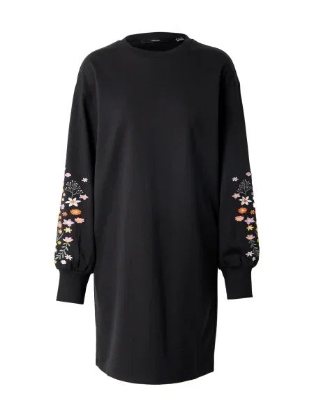 VERO MODA Rochie VMSELIN portocaliu / roz pastel / negru alb