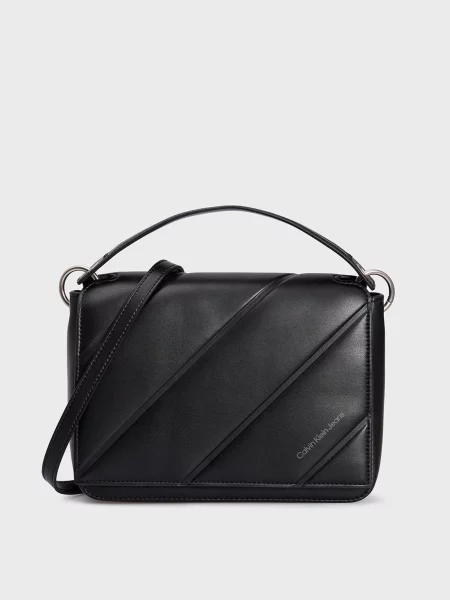 Стьобана сумка Calvin Klein Jeans чорна