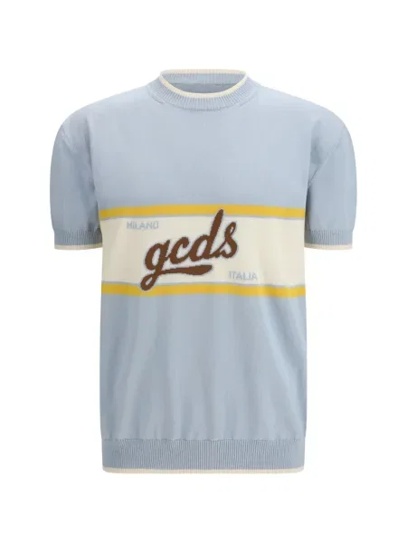 Tricou Gcds cu autograf albastru