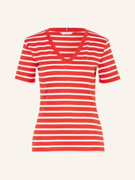 Tommy Hilfiger Tričko červená bílá