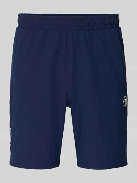 Szorty z nadrukiem logo model „GOCCIA” Sergio Tacchini