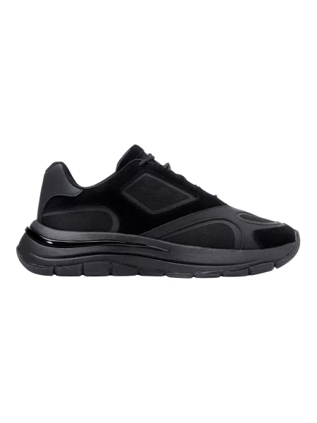 Sneakersy Mallet London skórzane czarne
