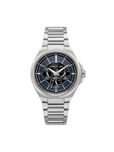 CERRUTI Analogové hodinky Function watch Faedo stříbrná