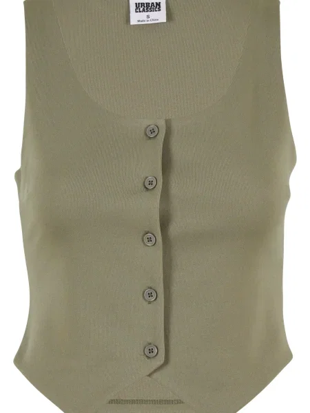 Urban Classics Vestă de costum oliv