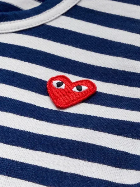 Dětské tričko Comme Des Garçons Play modré