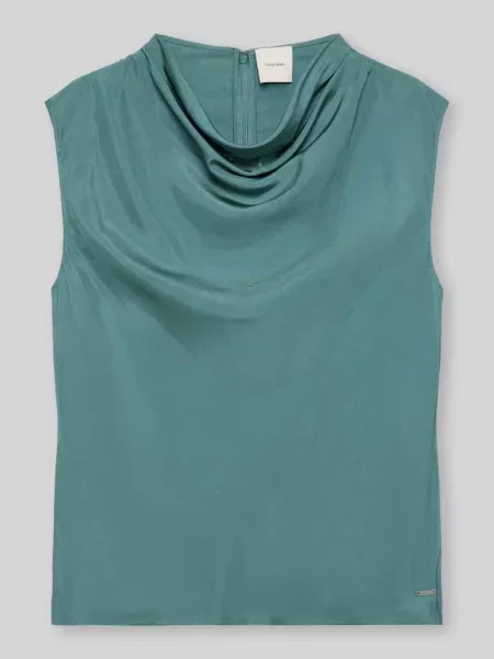 Bluzka bez rękawów o kroju regular fit z Calvin Klein Womenswear