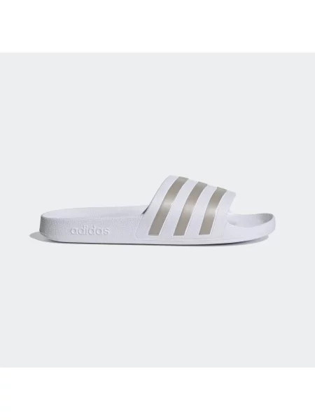 ADIDAS PERFORMANCE Pantofle Adilette Aqua stříbrná bílá