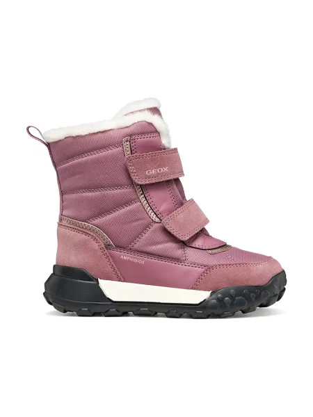 Geox cizme de zăpadă pentru copii TREKKYUP roz