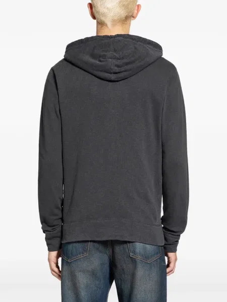 Είδος υφάσματος hoodie James Perse γκρι