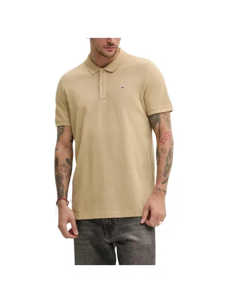 Polo majica Tommy Hilfiger bež