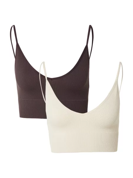 ONLY Sutien ONLVICKY deschis / maro închis bej