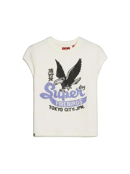 Tricou Superdry alb