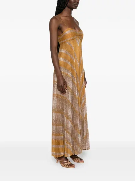 Rochie maxi Forte_forte galben