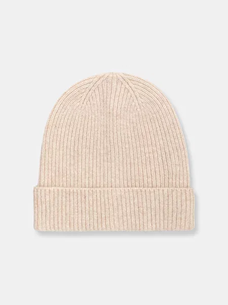 Medicine beanie kapa za žene od merino vune bež