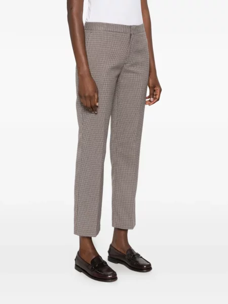 Pantaloni Twinset cu model pepito maro