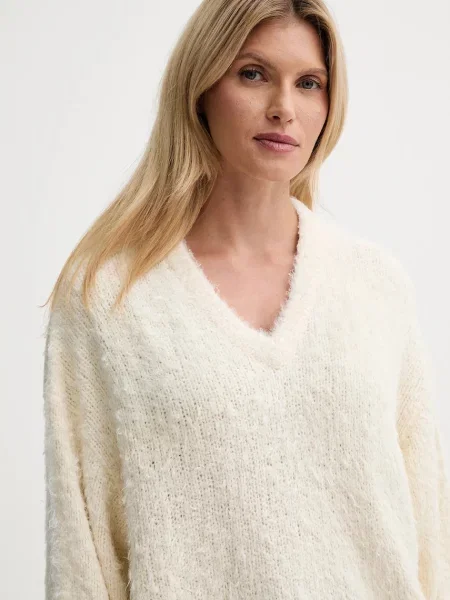Шелковый свитер Filippa K бежевый