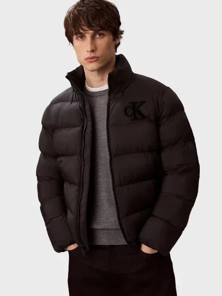 Джинсова куртка Calvin Klein Jeans чорна
