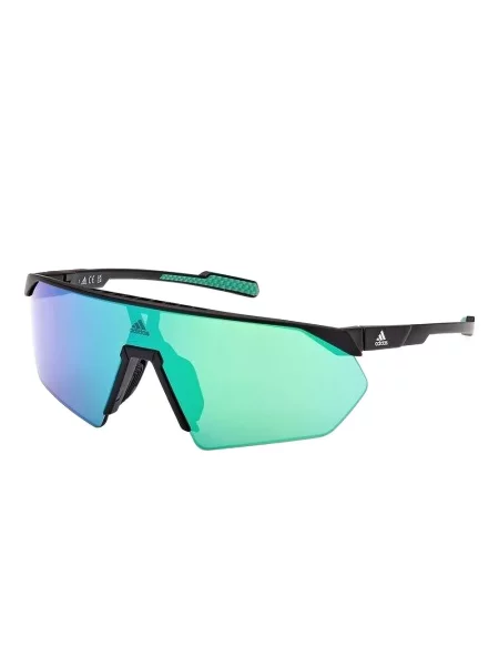 Papuci Adidas cu imprimeu geometric negru