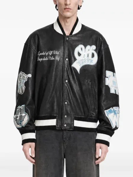 Geacă Off-white alb