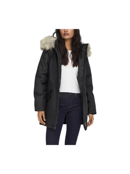 Kurtka Only z kapturem czarna