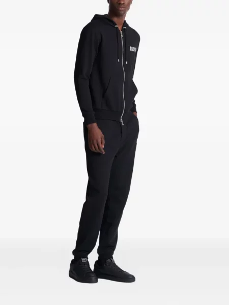 Hanorac cu glugă Balmain negru