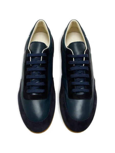 Sneakerși Common Projects cu șireturi din dantelă albastru