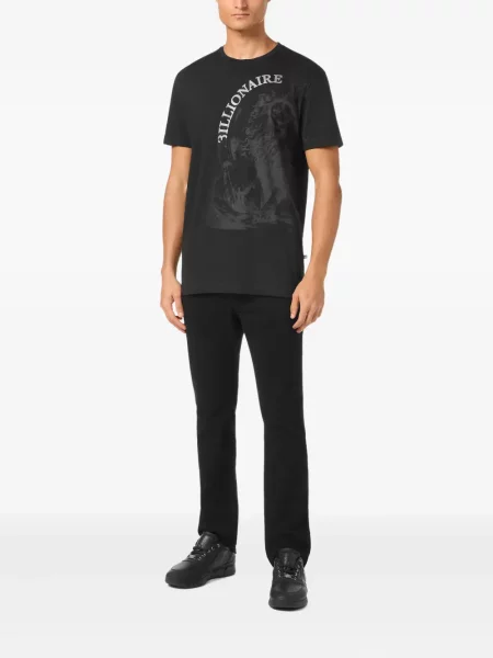 Tricou Billionaire cu imagine negru