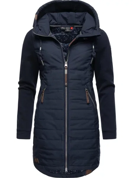 Ragwear Palton de iarnă Lucinda noapte albastru