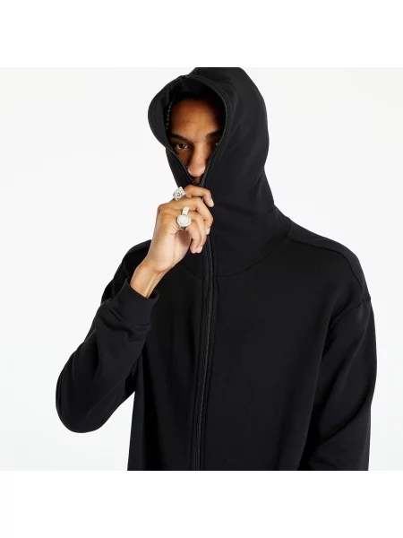 Суитшърт Urban Classics Organic Full Zip Hoodie Black M черно