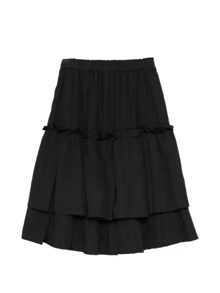 Fustă midi Black Comme Des Garçons negru
