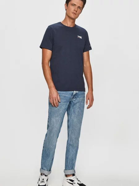 Majica Tommy Jeans modra