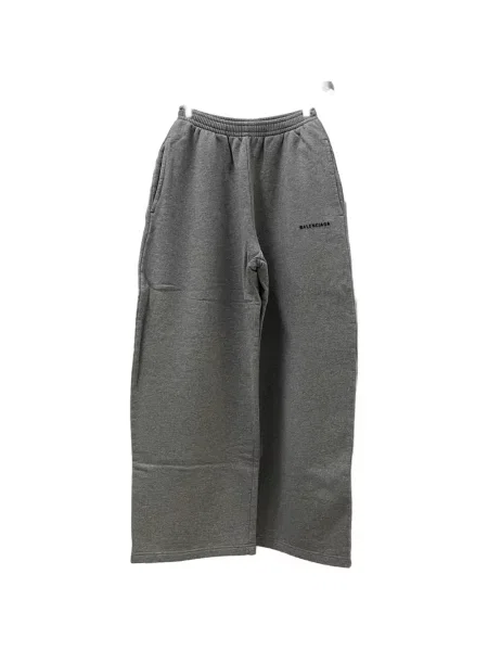 Športové nohavice Balenciaga sivá
