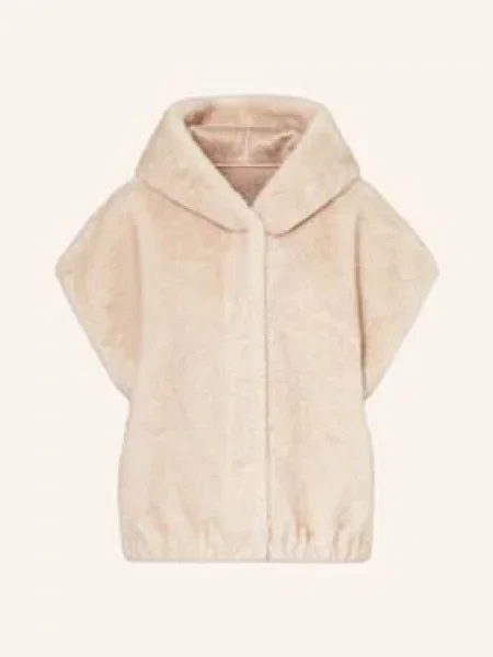 Lilienfels Kamizelka Ze Sztucznego Futra weiss beżowa